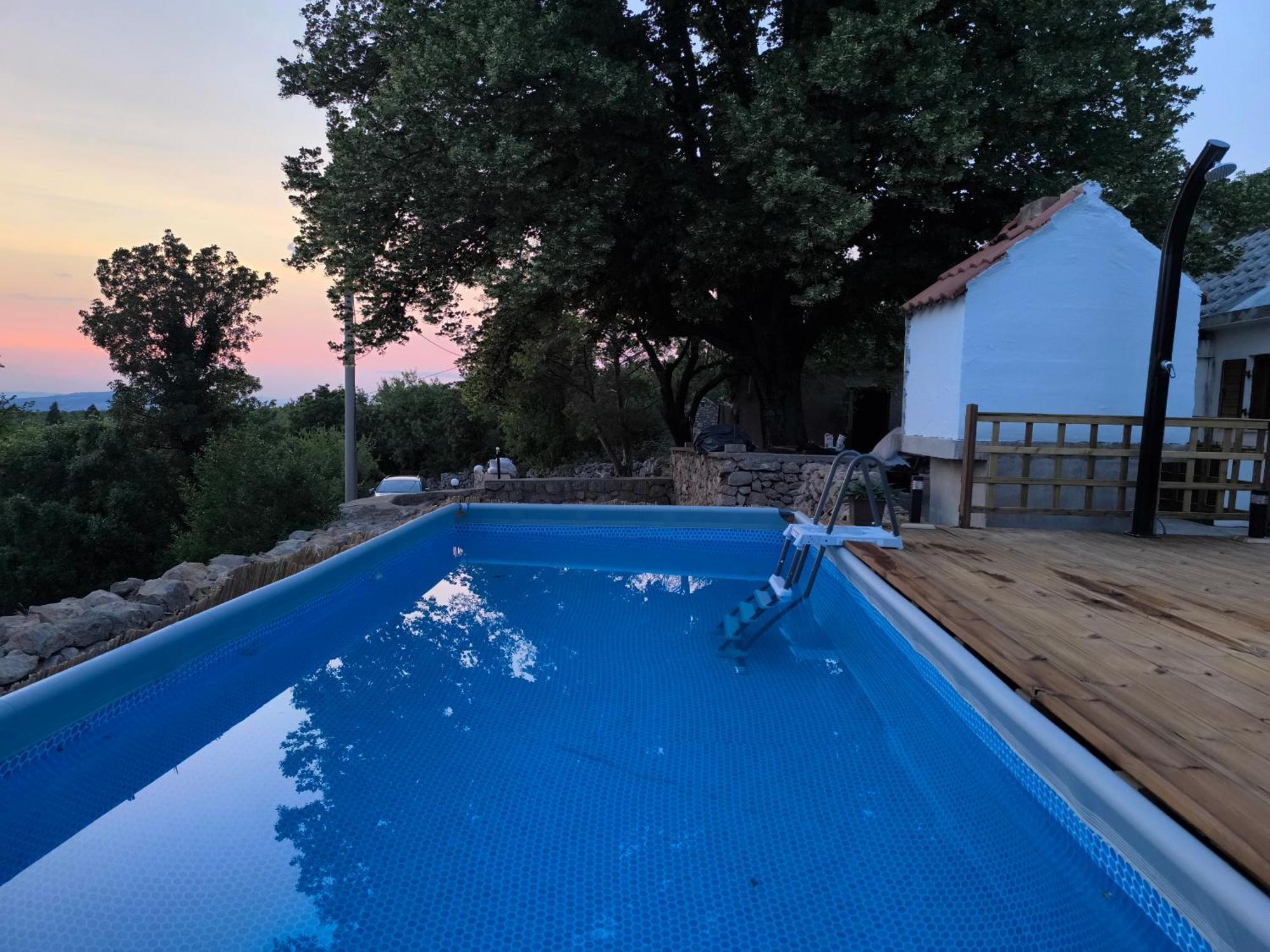 Holiday Home Lucija "" Private House With Pool "" Jablanac Esterno foto